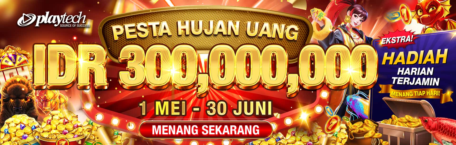 PLAYTECH - FREE SPIN CAMPAIGN