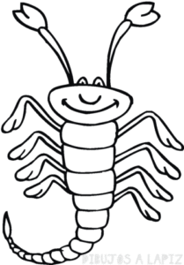 como dibujar un escorpion en 3d