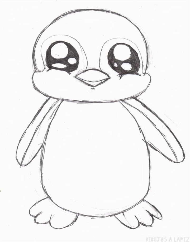 ᐈ Dibujos De Pinguinos【top】pinguinos Para Pintar 