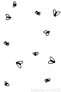 dibujo mosca infantil