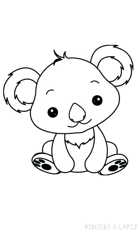 Lección De Dibujo Para Niños Cómo Dibujar Un Koala Tutorial De Dibujo Con  Animales Divertidos Paso A Paso Repite La Imagen Página De Arte De  Actividades Para Niños Para El Libro Ilustración