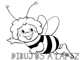 dibujos de la abeja maya