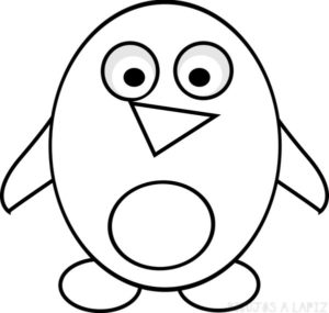 dibujos de pinguinos para niños
