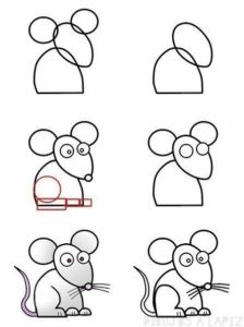 dibujos de ratas