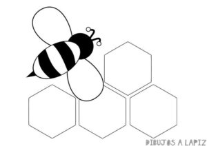 imagenes de abejas para dibujar