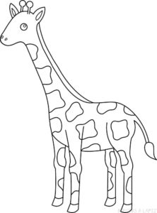 imagenes de jirafas animadas