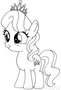 imagenes de my little pony para dibujar