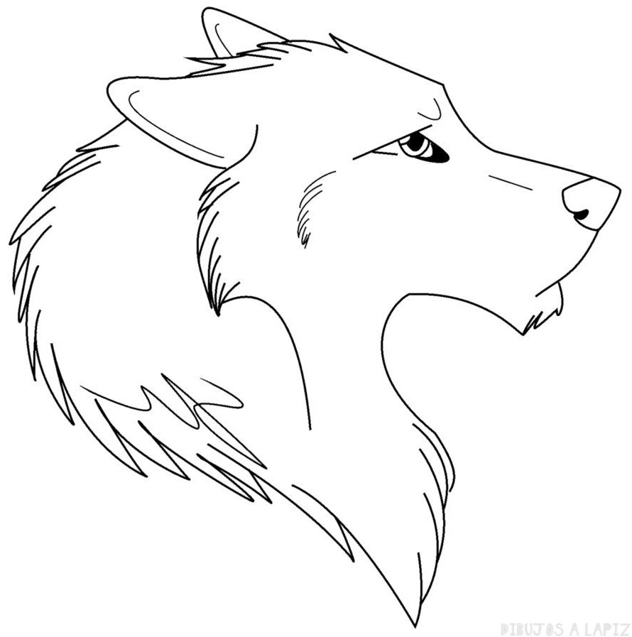 ᐈ Dibujos de Lobos【TOP】Lobos para dibujar a lapiz