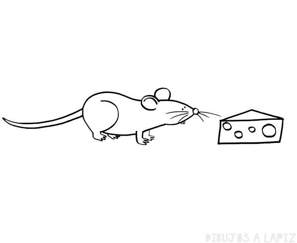 ᐈ Dibujos de Ratones【TOP】Ratones faciles de pintar