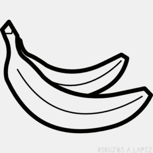 dibujo del banano