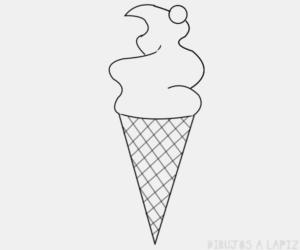 dibujos de helados kawaii