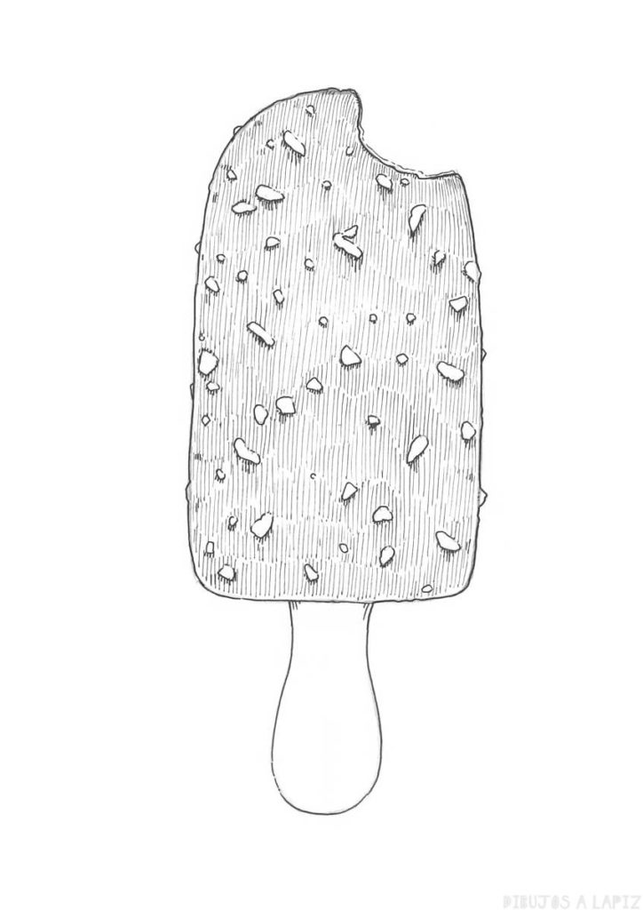 ᐈ Dibujos de Helados【TOP】Un lindo helado animado