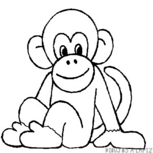 dibujos de monos animados