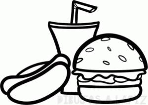 imagenes de comida para dibujar