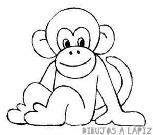 mono para dibujar