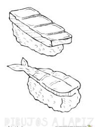como dibujar sush