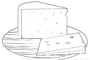 como se dibuja un queso scaled