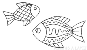 imagenes de pescados para dibujar