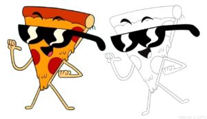 imagenes de pizzas animadas scaled
