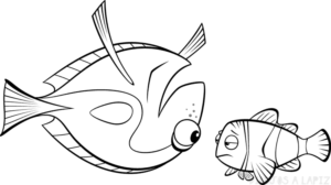 pescado facil de dibujar