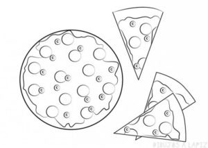 pizza para pintar