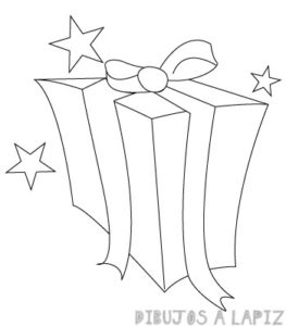 como dibujar regalos