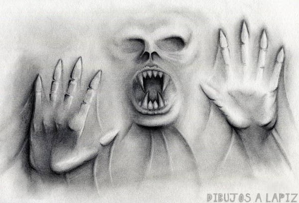  Top   imagen dibujos de terror para dibujar