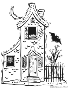 como hacer una casa embrujada para halloween