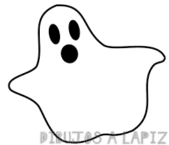 imagenes de fantasmas para dibujar