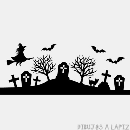  ᐈ Dibujos de Cementerios【  】Para decorar tu casa