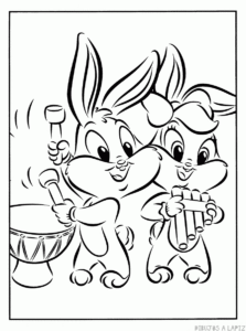 box bunny para dibujar