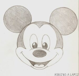 dibujar mickey mouse