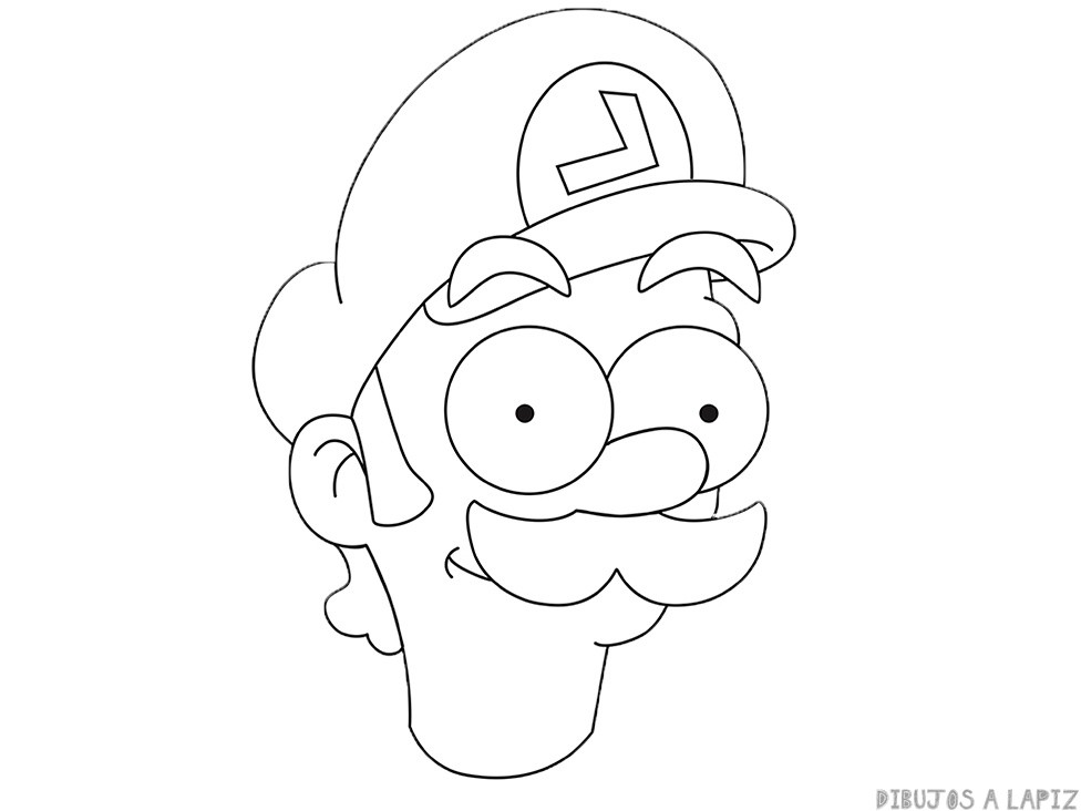 🥇 Dibujos de Mario Bros【+35】Fáciles y a lapiz