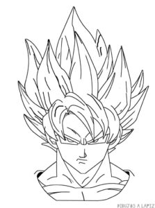 磊 Dibujos de Goku【+35】Fáciles y a lapiz