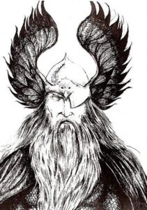 dibujos de dragones vikingos odin